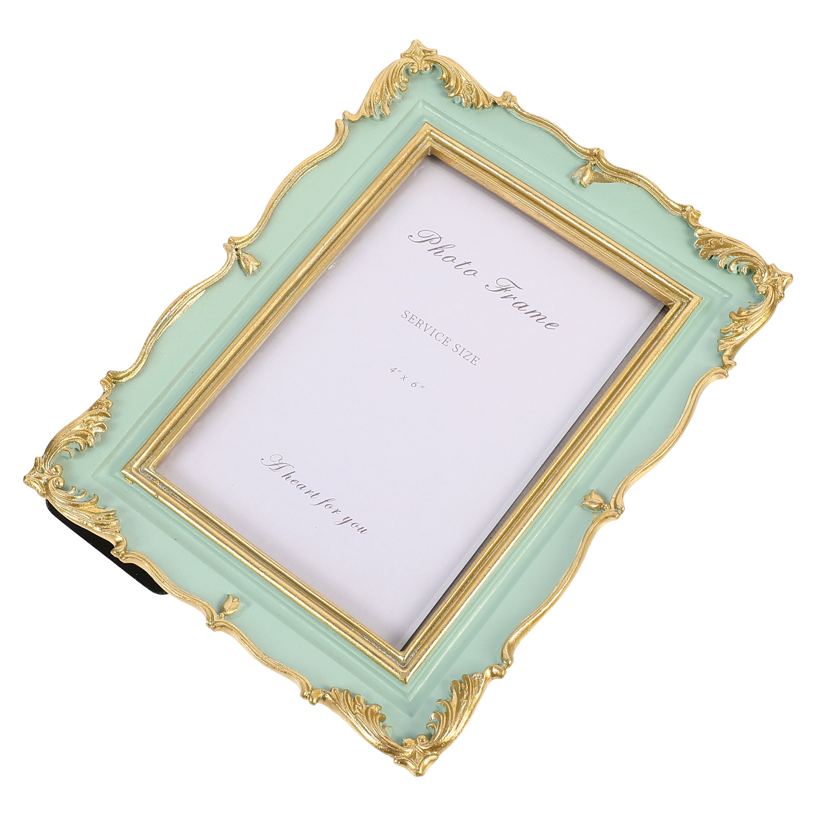 Resin Glass Vintage Photo Fram - Bamboo Photo Frame avaliação e preço