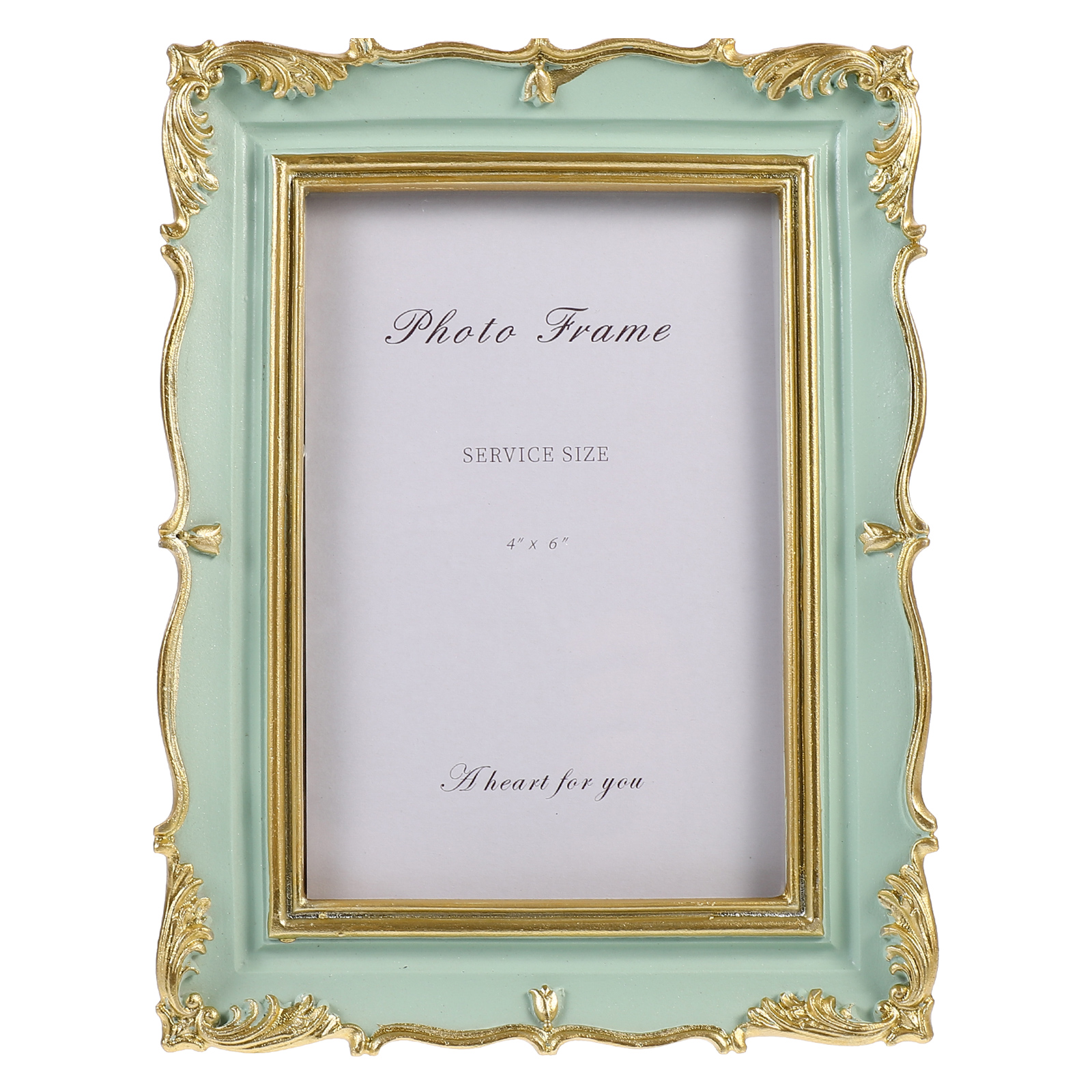 Resin Glass Vintage Photo Fram - Bamboo Photo Frame avaliação e preço