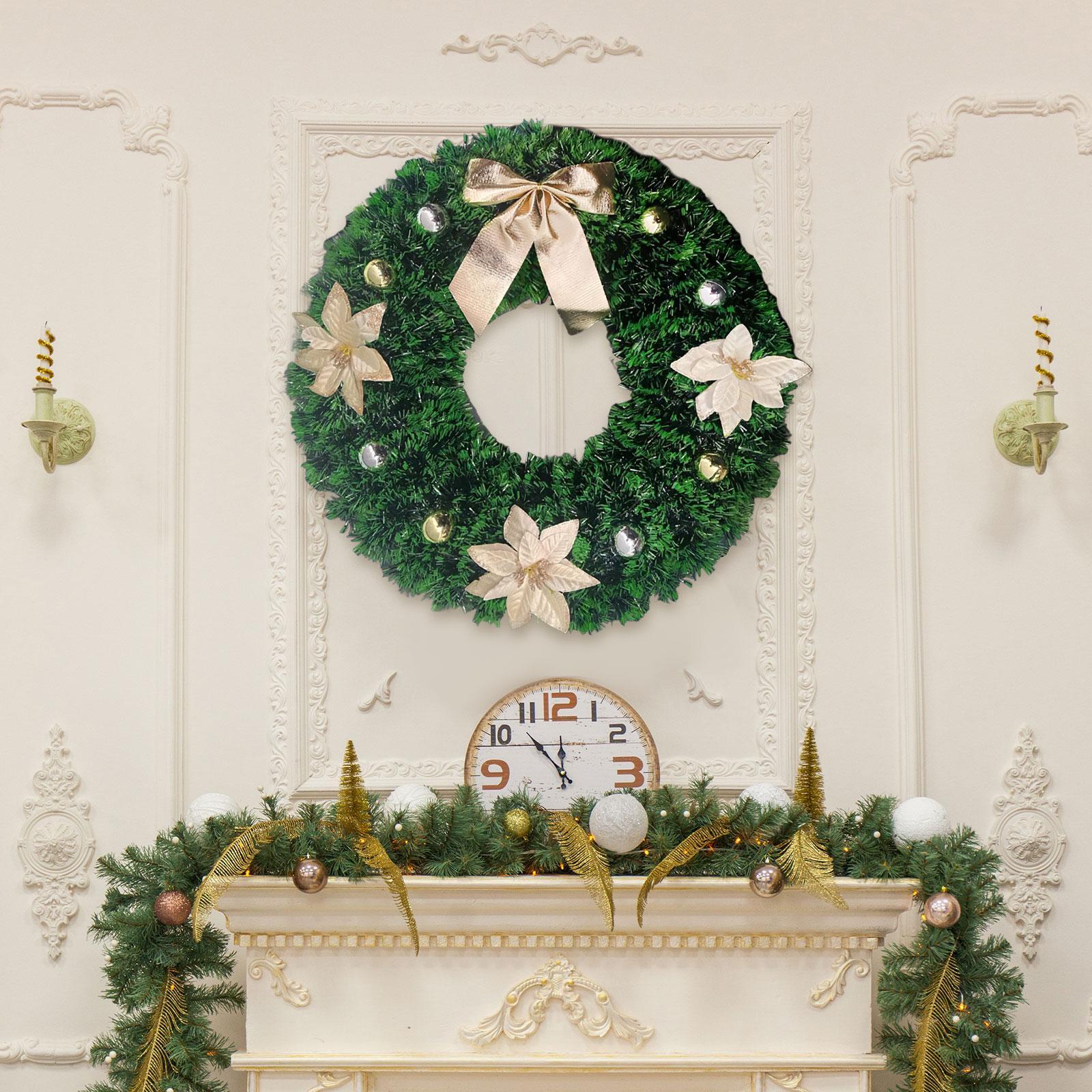 Christmas Wreath Gift Collecti - Home Decor Xmas Gifts avaliação e preço