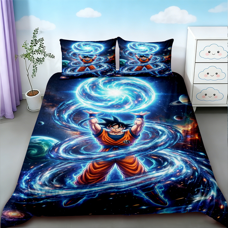 Teens Goku Duvet Cover Dragon  - Home Decor Tv avaliação e preço