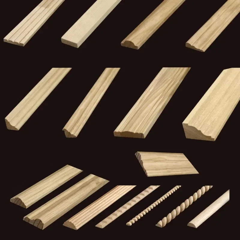Decorative Wood Moldings Woode - Home Decor Wall Molding avaliação e preço