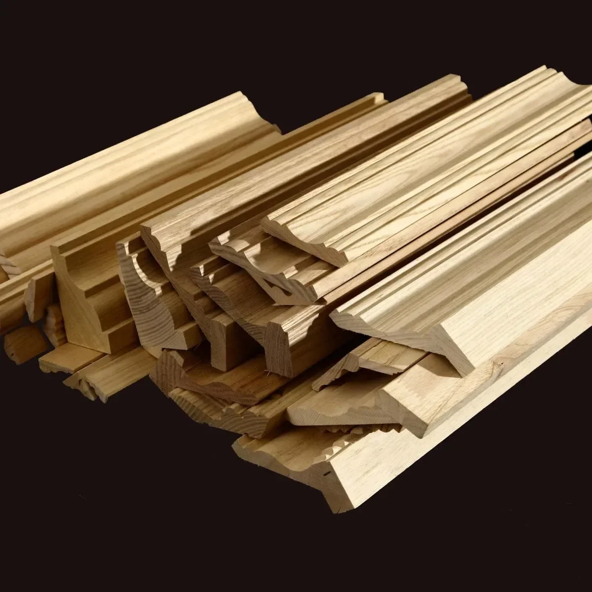 Decorative Wood Moldings Woode - Home Decor Wall Molding avaliação e preço