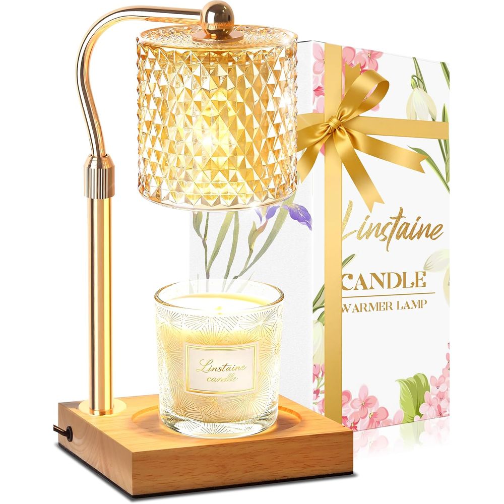 Adjustable Height Candle Warme - Home Decor Gold avaliação e preço