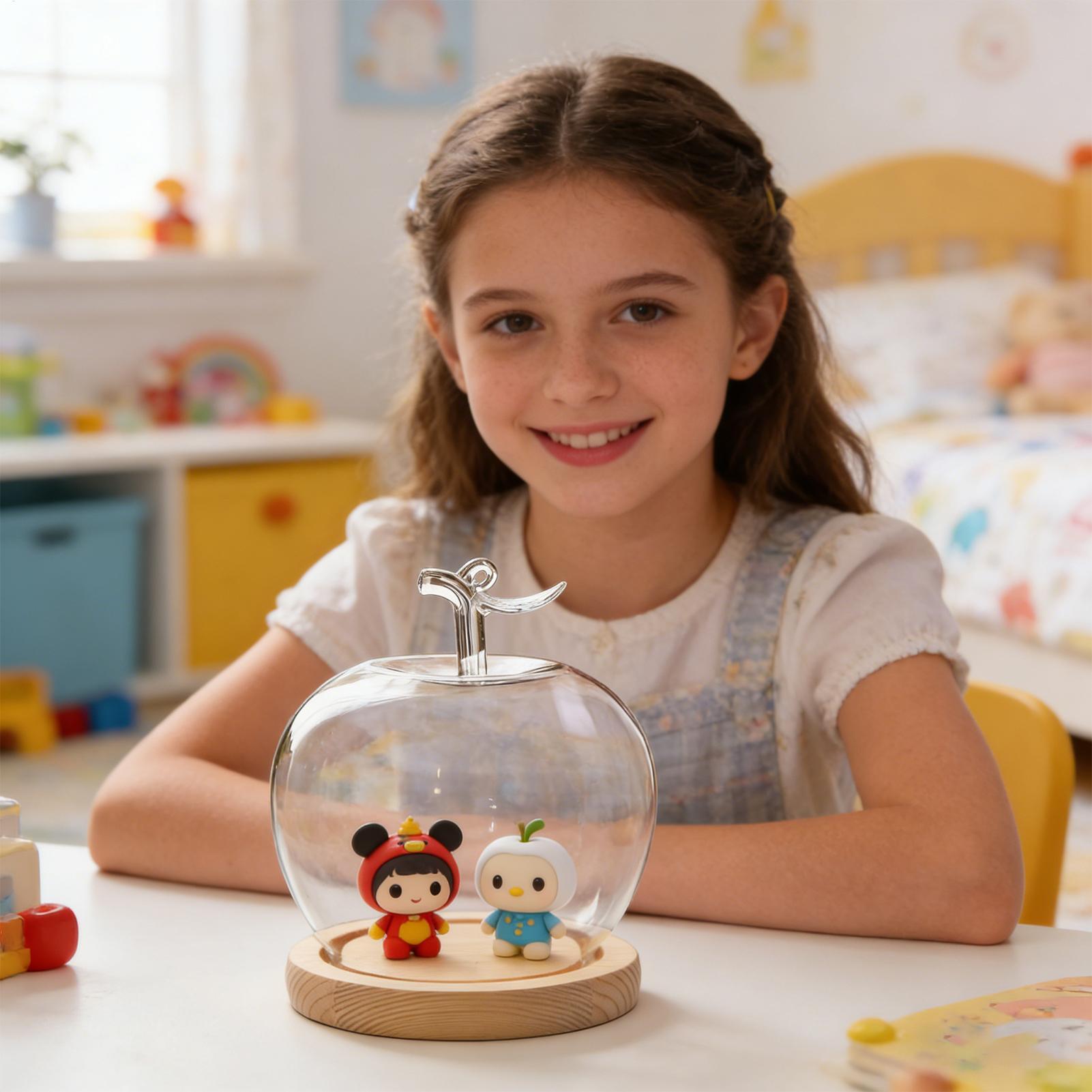Cloche Glass Dome Fruit Shape  - Home Decor Retail Stores avaliação e preço