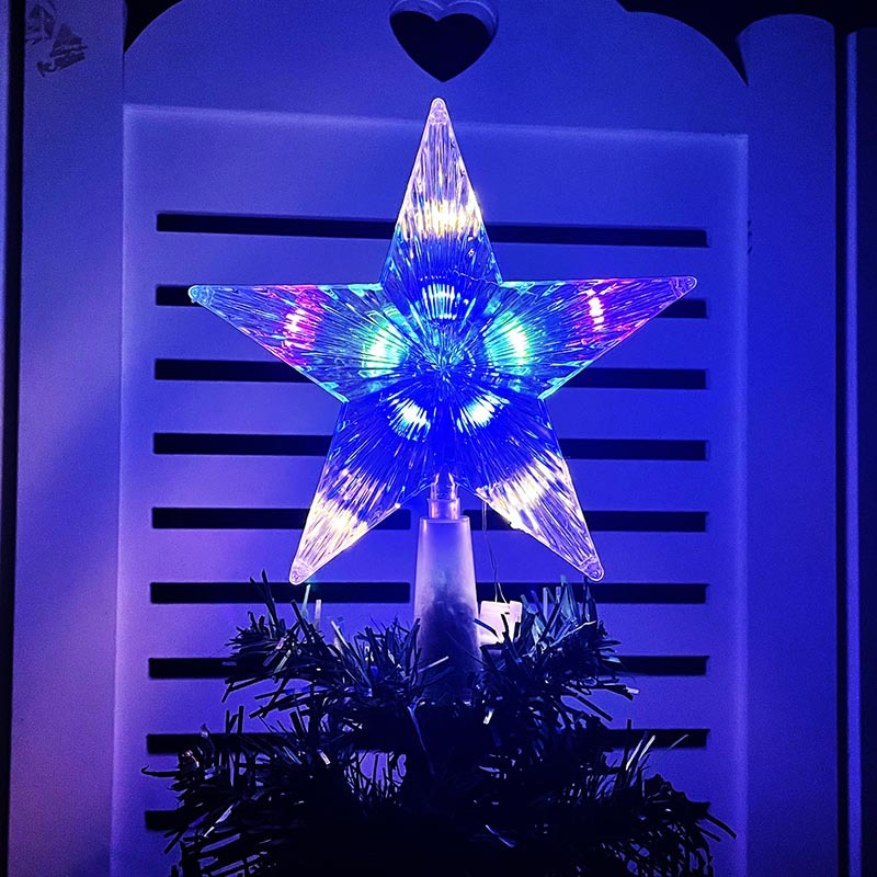 15/19/23cm Christmas Tree Top  - Home Decor Xmas Gifts avaliação e preço