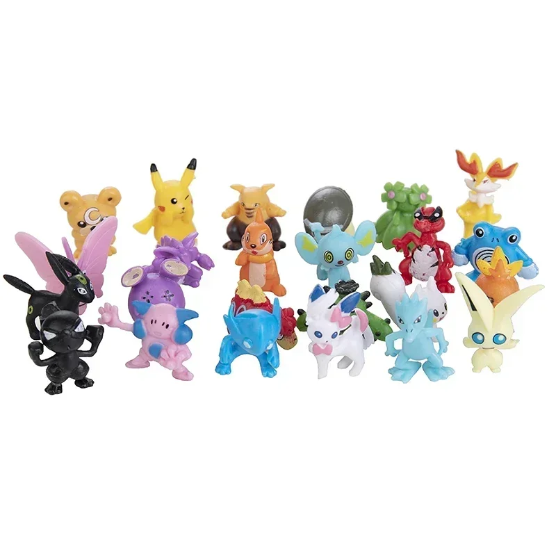 24pcs Pokemon Action Figure Pi - Home Decor Tv avaliação e preço