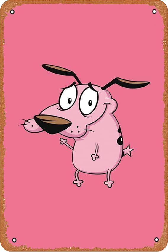 Courage The Cowardly Dog 2160× - Home Decor Kit avaliação e preço