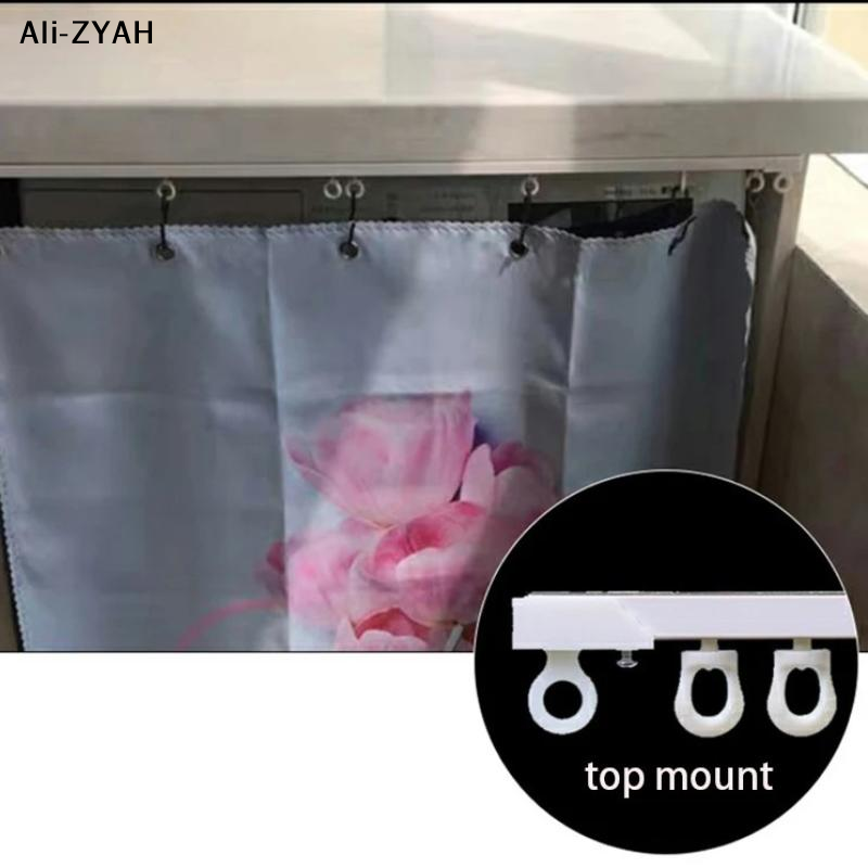 【R1a】Self Adhesive Curtain Sli - Home Decor Curtain avaliação e preço