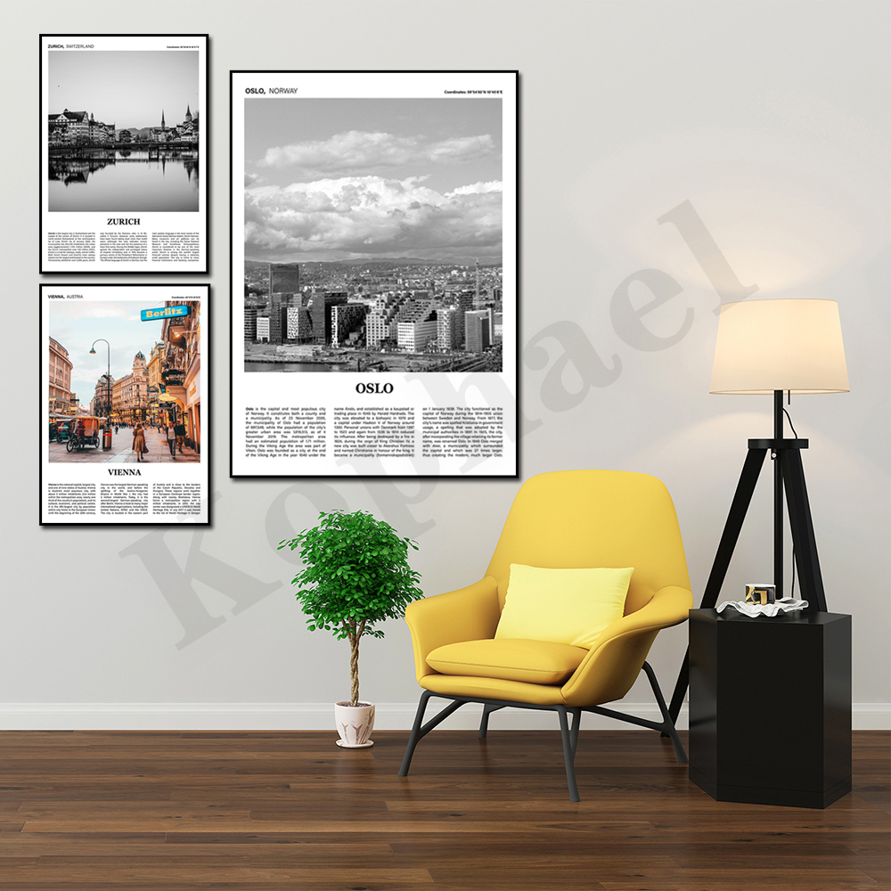 Stockholm Rome Geneva Istanbul - Home Decor Zurich avaliação e preço