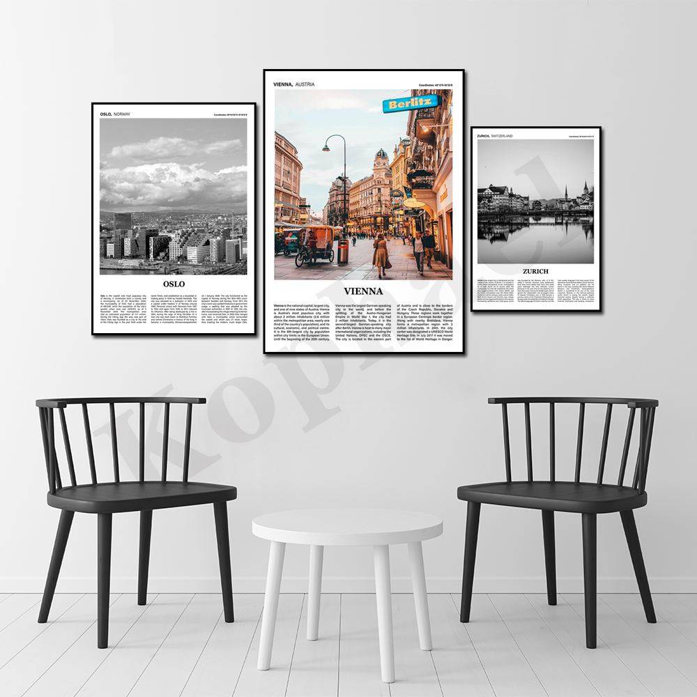 Stockholm Rome Geneva Istanbul - Home Decor Zurich avaliação e preço