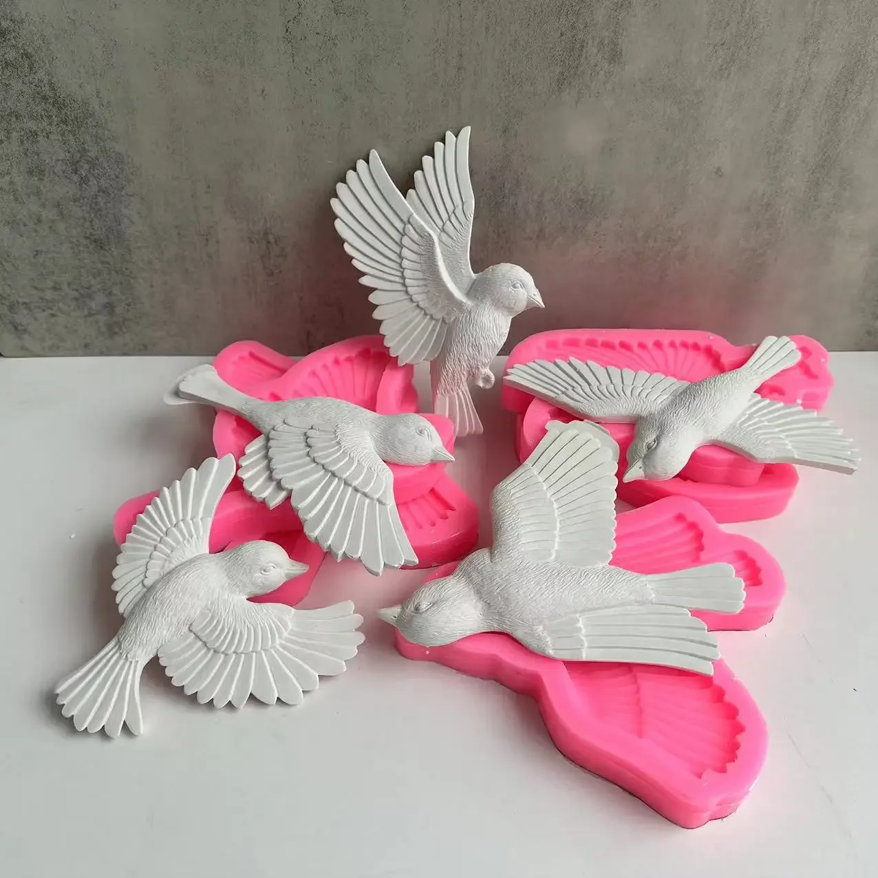 Hummingbird Silicone Mold Swal - Home Decor Wall Molding avaliação e preço