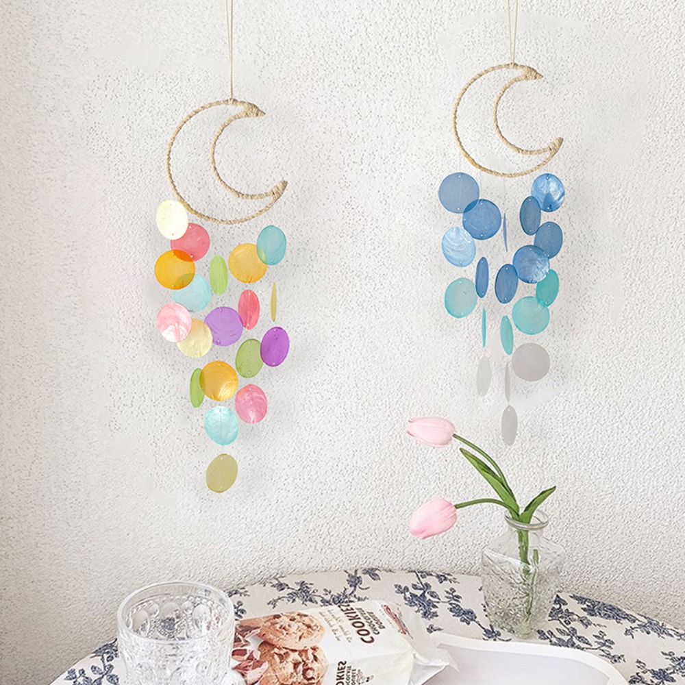 INS Kids Home Decor Natural Sh - Boho Wind Chimes avaliação e preço