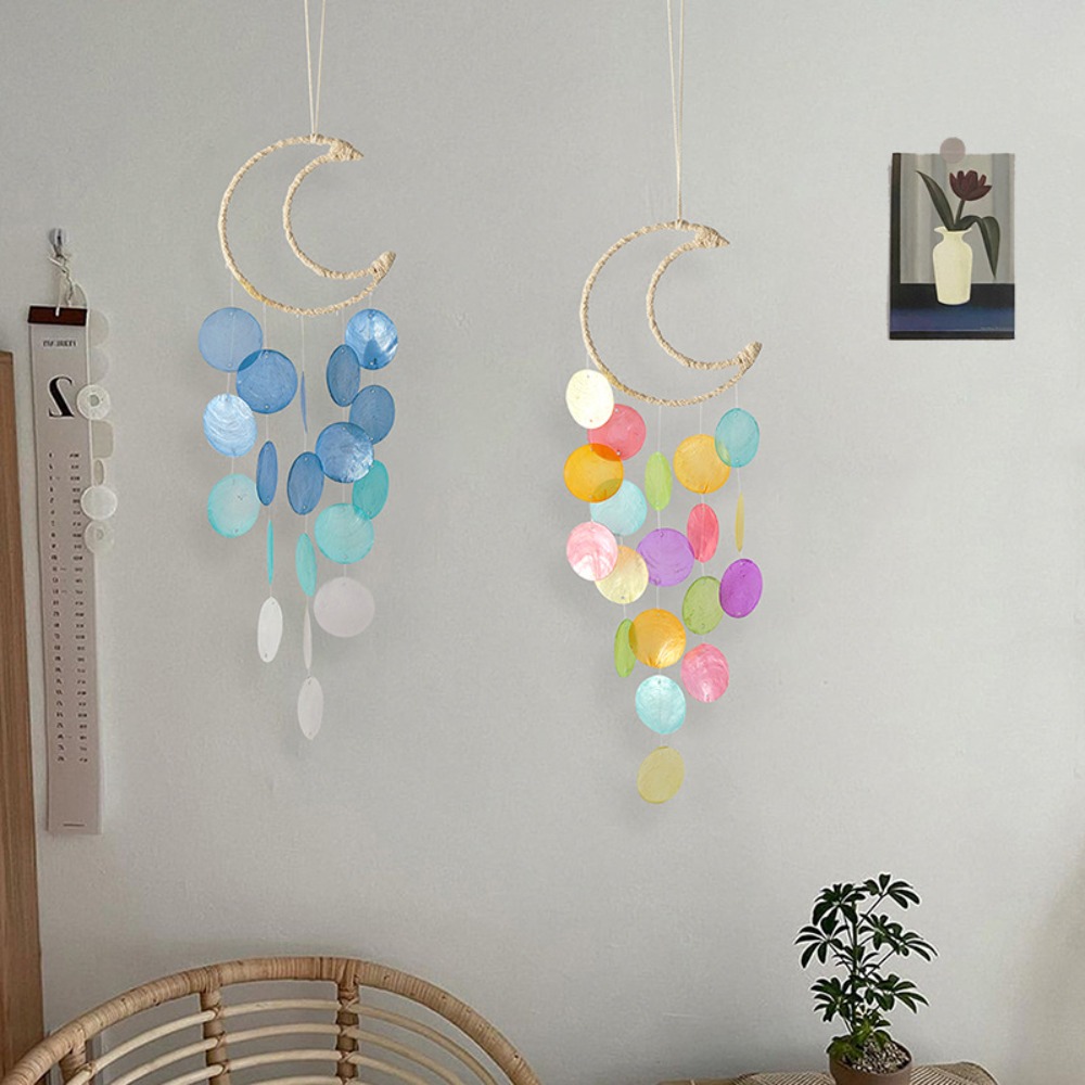 INS Kids Home Decor Natural Sh - Boho Wind Chimes avaliação e preço