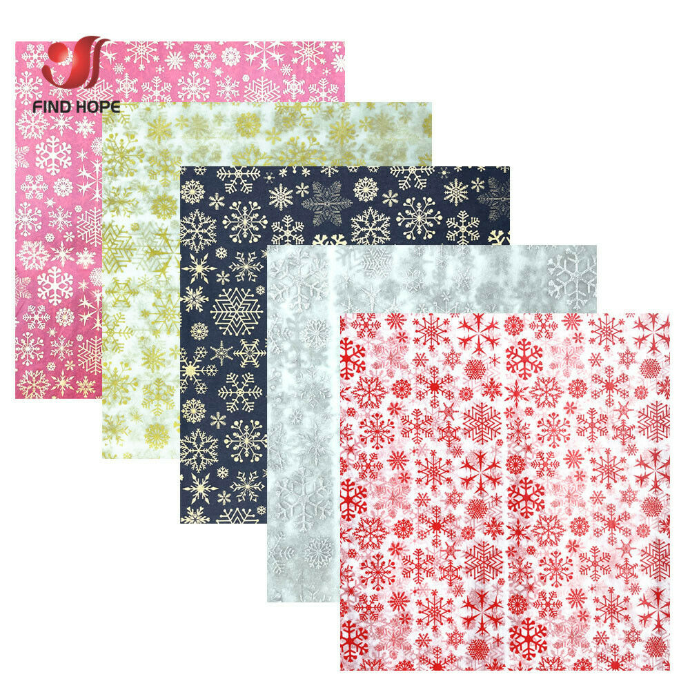 10sheets Tissue Paper Wrapping - Home Decor Xmas Gifts avaliação e preço