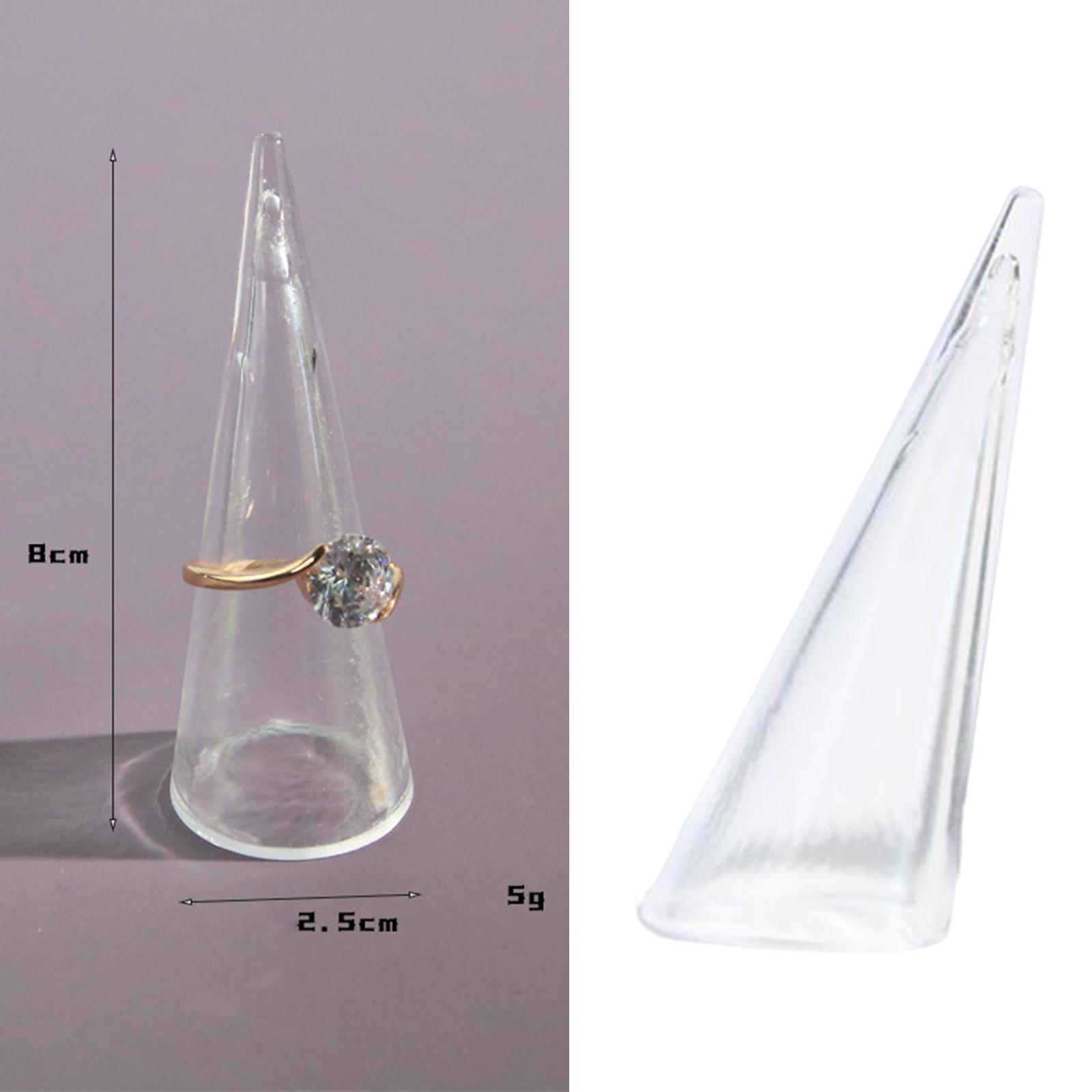 Plastic Rings Holder Jewelry D - Home Decor Retail Stores avaliação e preço