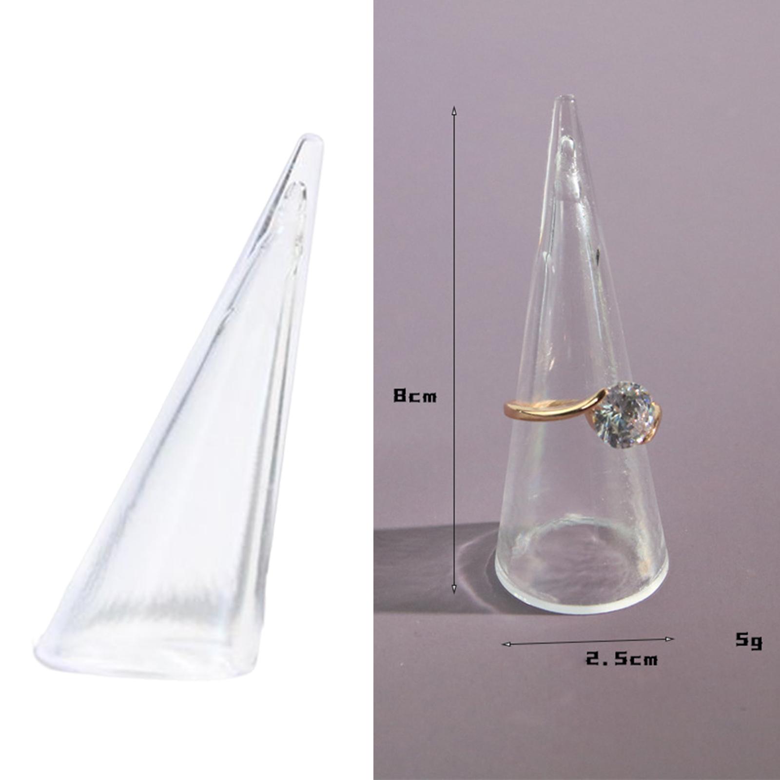 Plastic Rings Holder Jewelry D - Home Decor Retail Stores avaliação e preço