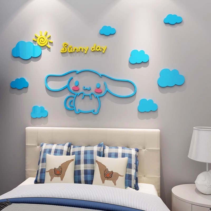 Sanrio Stickers Acrylic Layout - Home Decor Sticker avaliação e preço