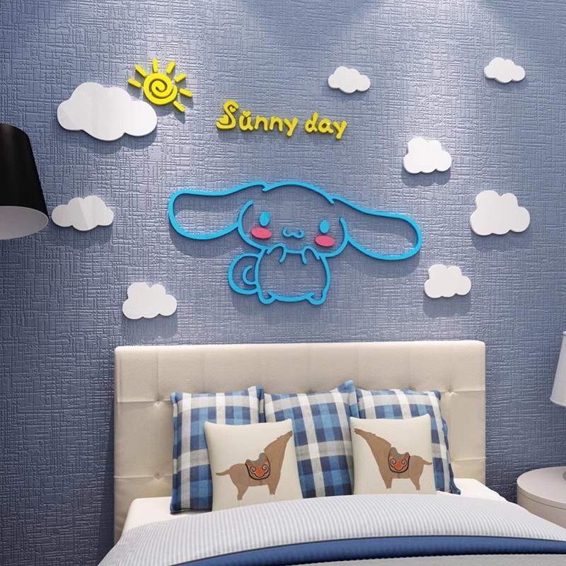 Sanrio Stickers Acrylic Layout - Home Decor Sticker avaliação e preço