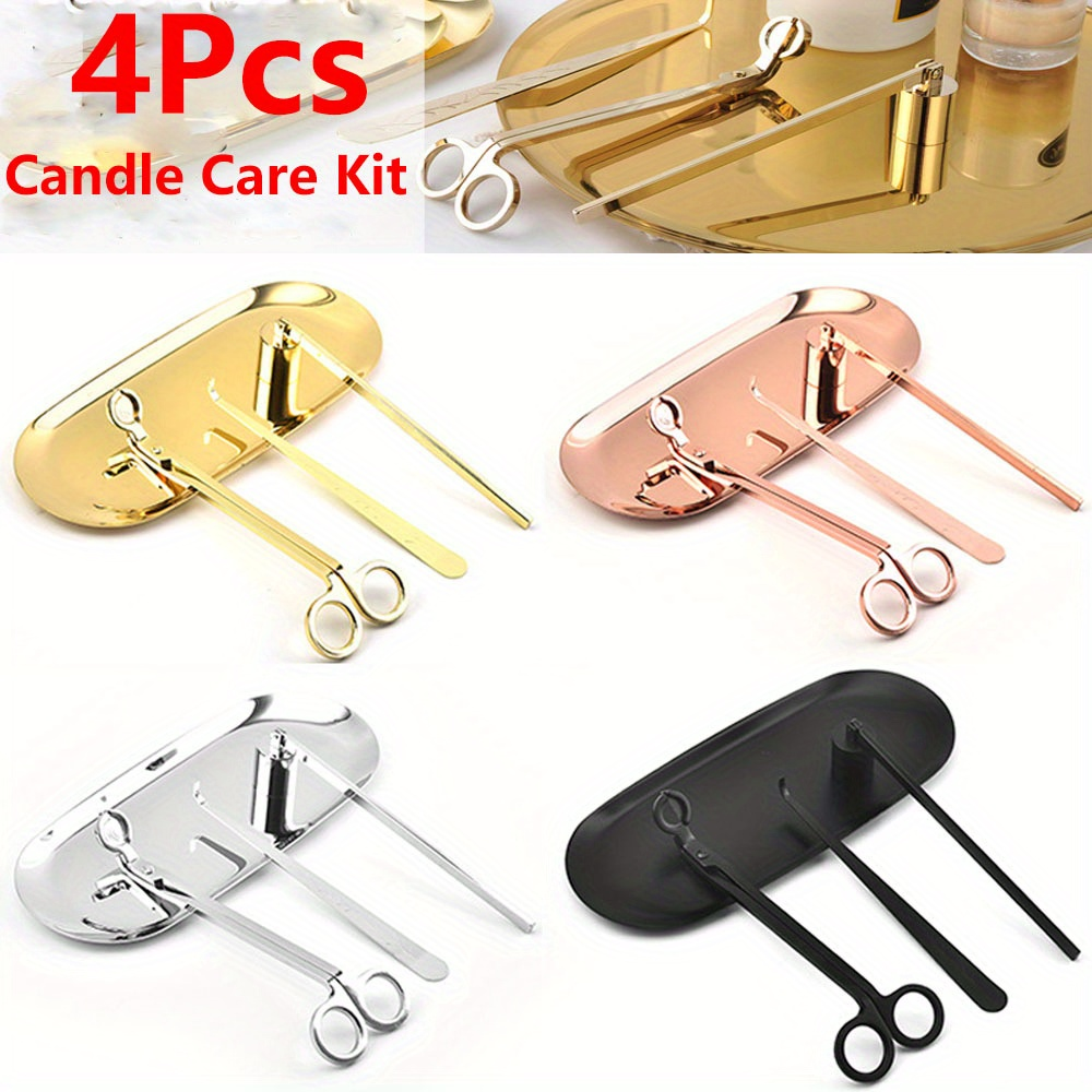 4pcs/set Luxury Candle Care Ki - Home Decor Kit avaliação e preço