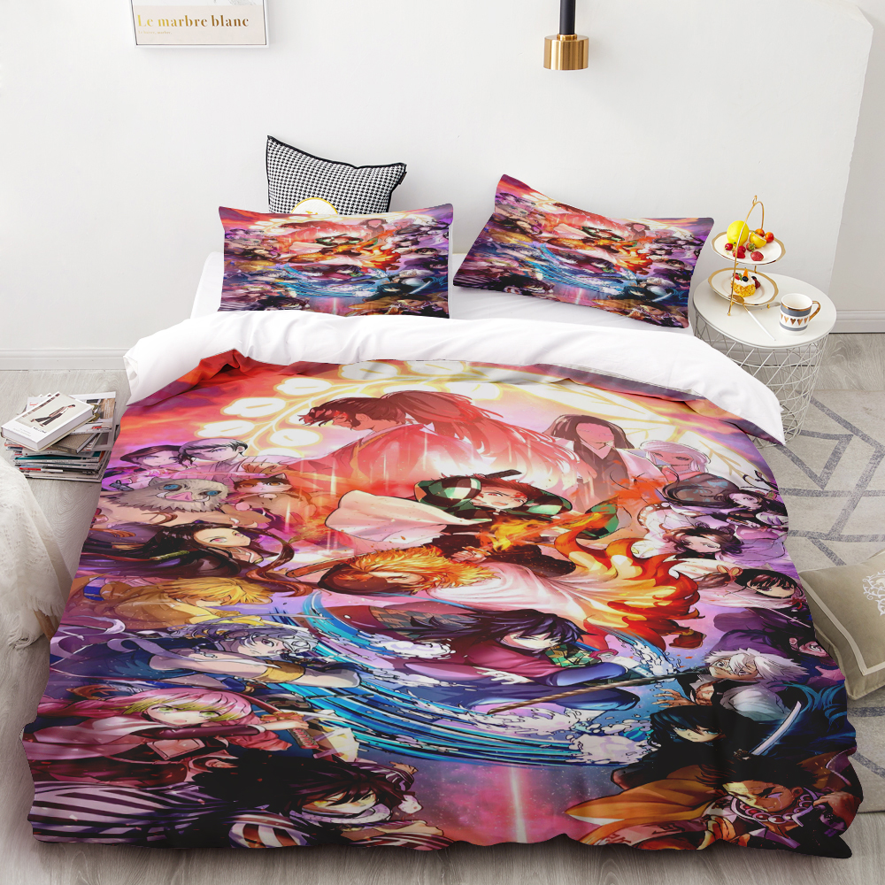 Duvet Cover Demon Slayer Kimet - Home Decor Tv avaliação e preço