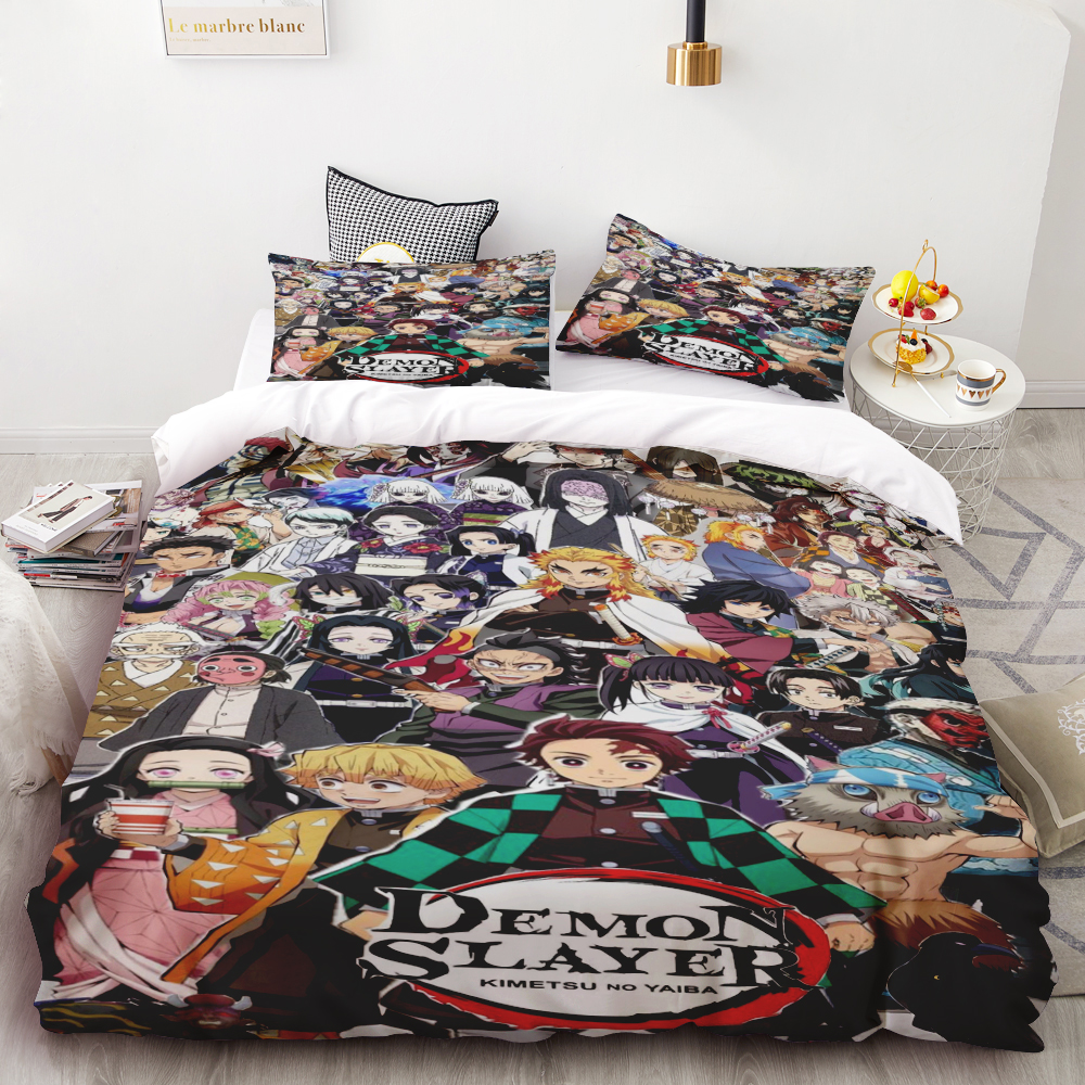 Duvet Cover Demon Slayer Kimet - Home Decor Tv avaliação e preço