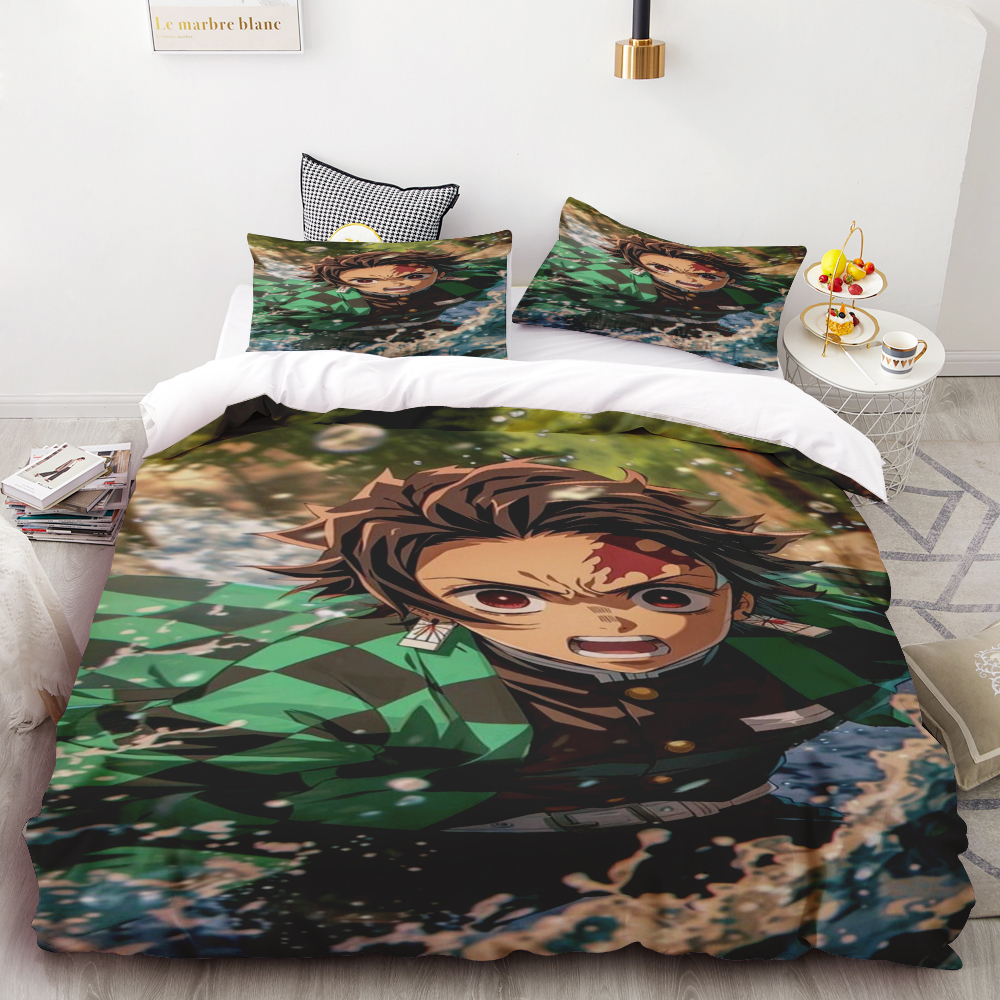 Duvet Cover Demon Slayer Kimet - Home Decor Tv avaliação e preço