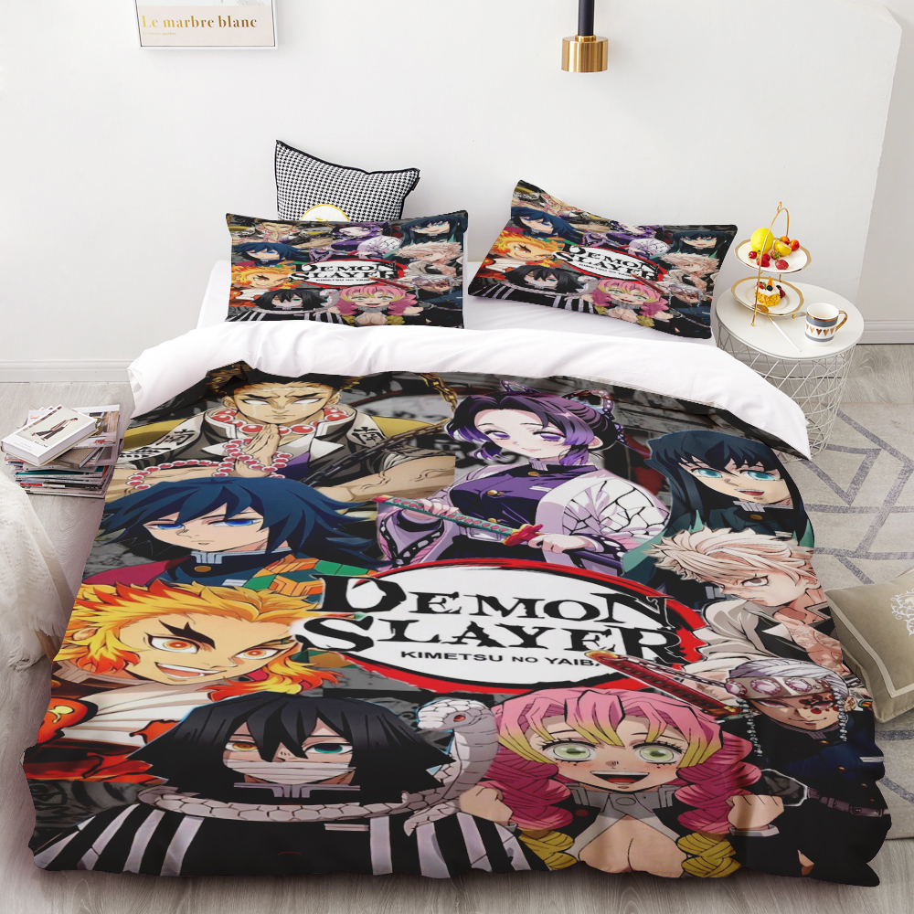 Duvet Cover Demon Slayer Kimet - Home Decor Tv avaliação e preço