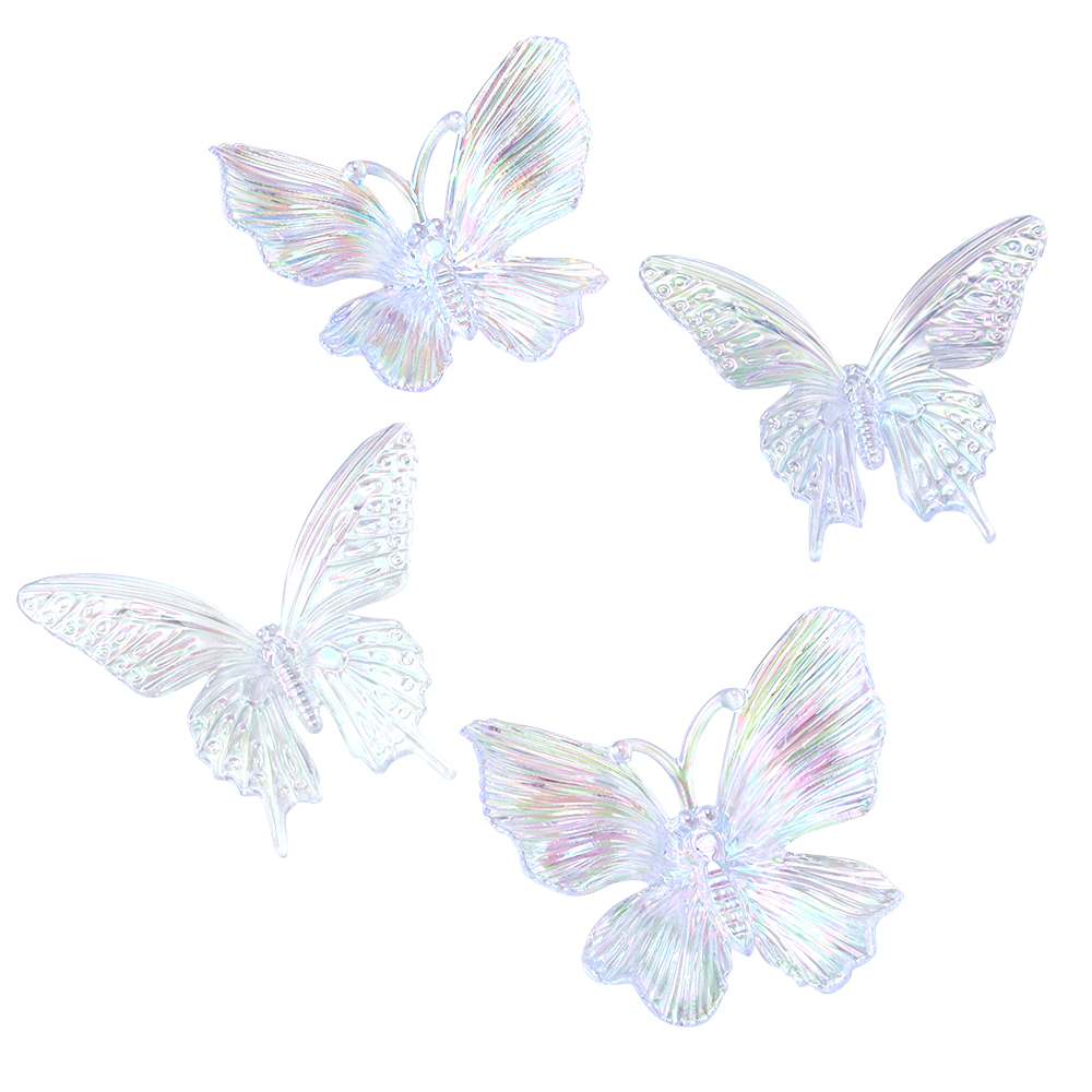 5pcs Acrylic Butterfly Gradien - Home Decor Solution avaliação e preço