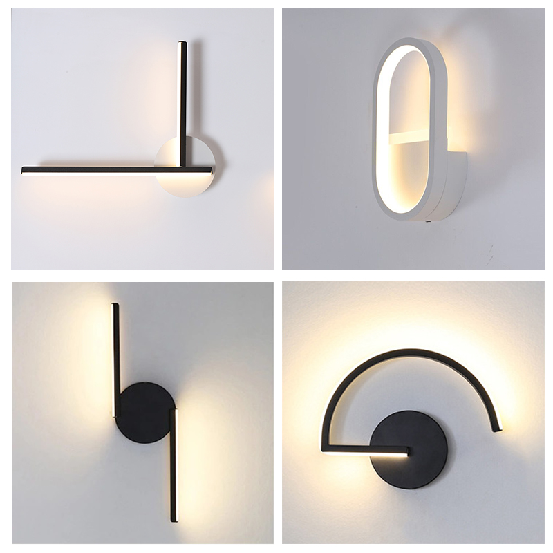Modern Nordic LED Wall Lamp, M - Home Decor Gold avaliação e preço