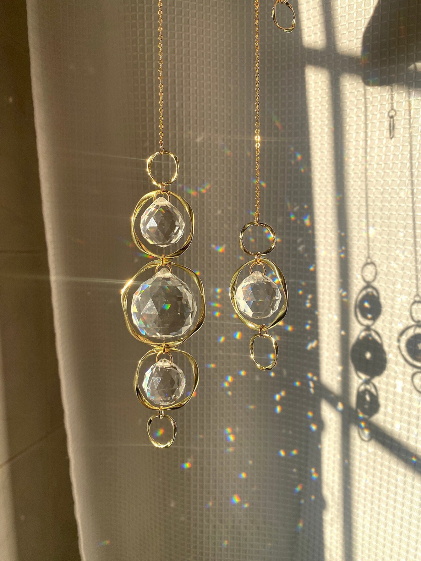 Crystal Suncatcher Hanging Dec - Crystal Sun Catcher avaliação e preço