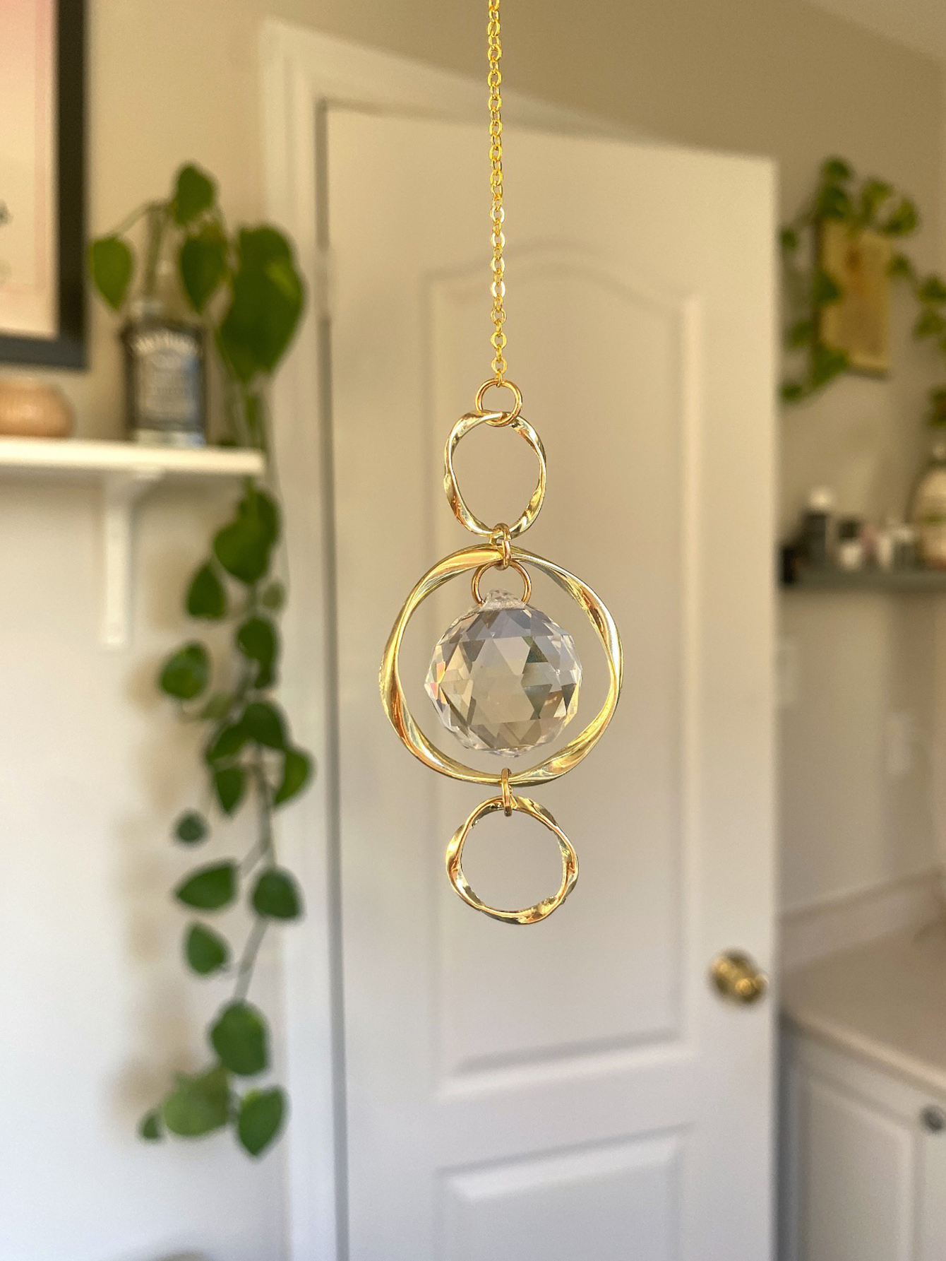 Crystal Suncatcher Hanging Dec - Crystal Sun Catcher avaliação e preço