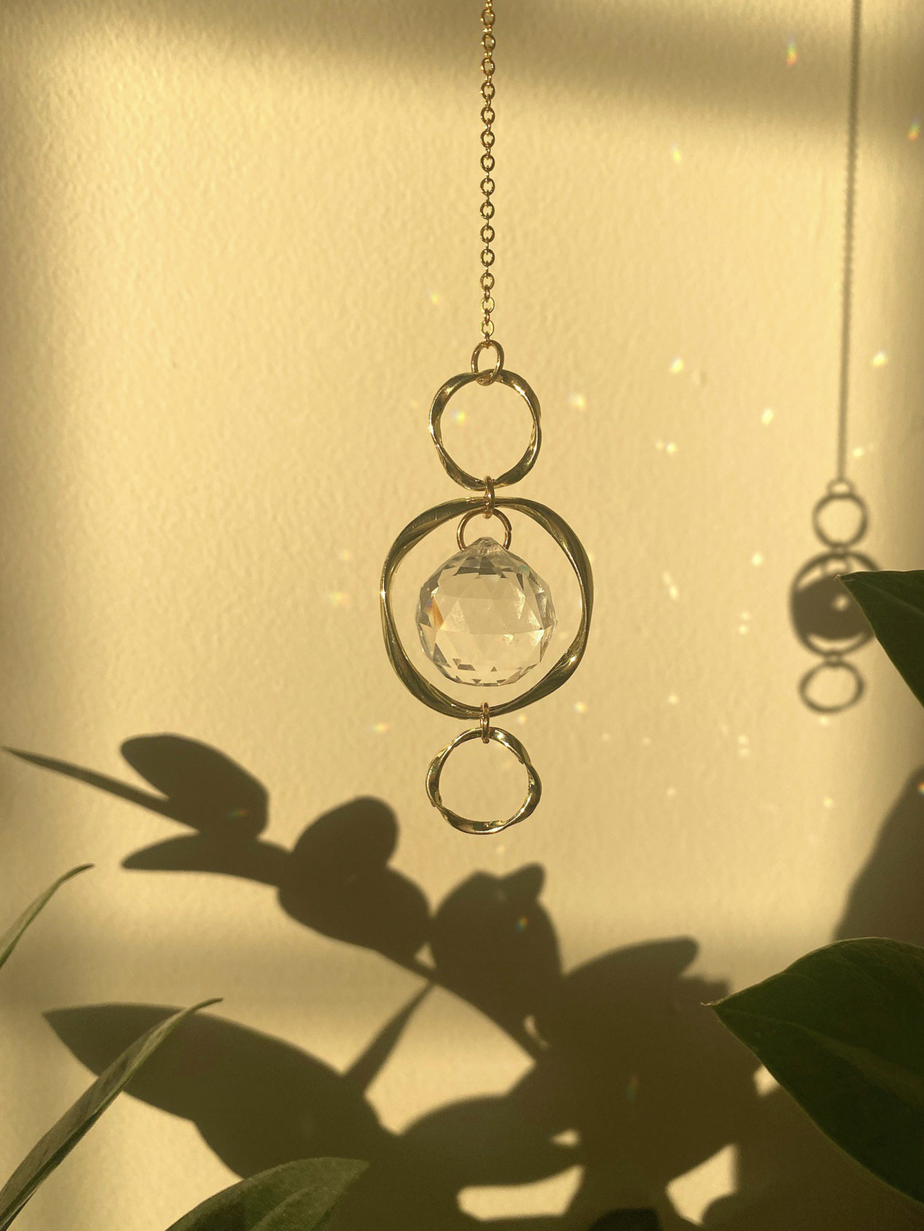 Crystal Suncatcher Hanging Dec - Crystal Sun Catcher avaliação e preço