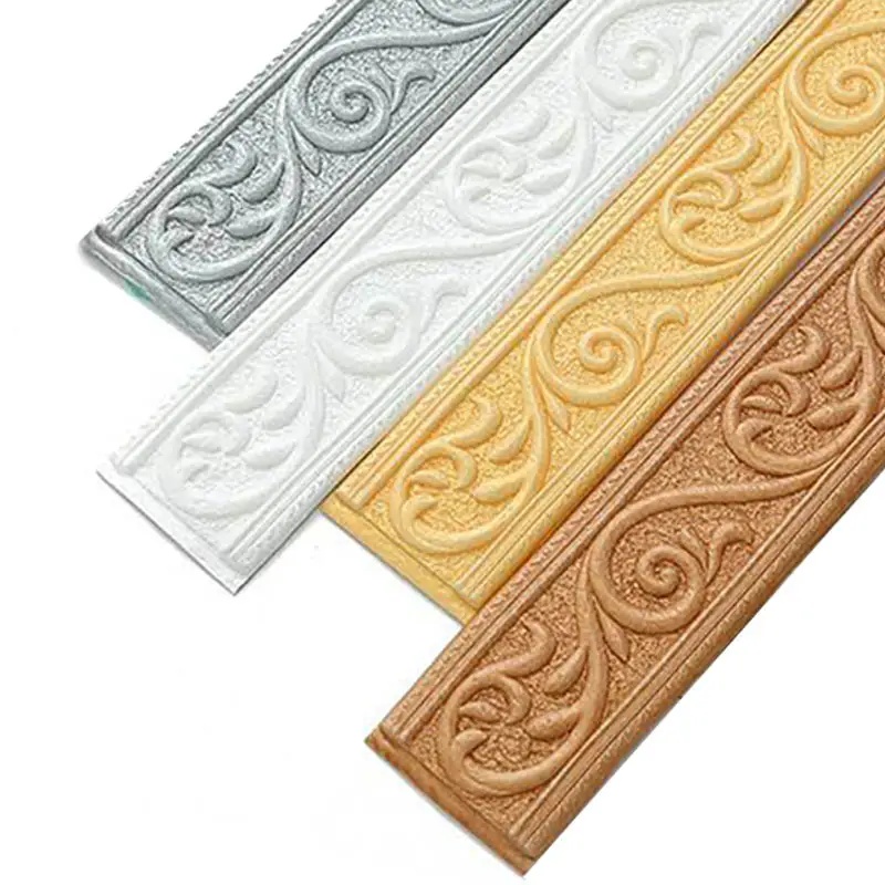 1Pc 230x6cm Fashion Self Adhes - Home Decor Wall Molding avaliação e preço