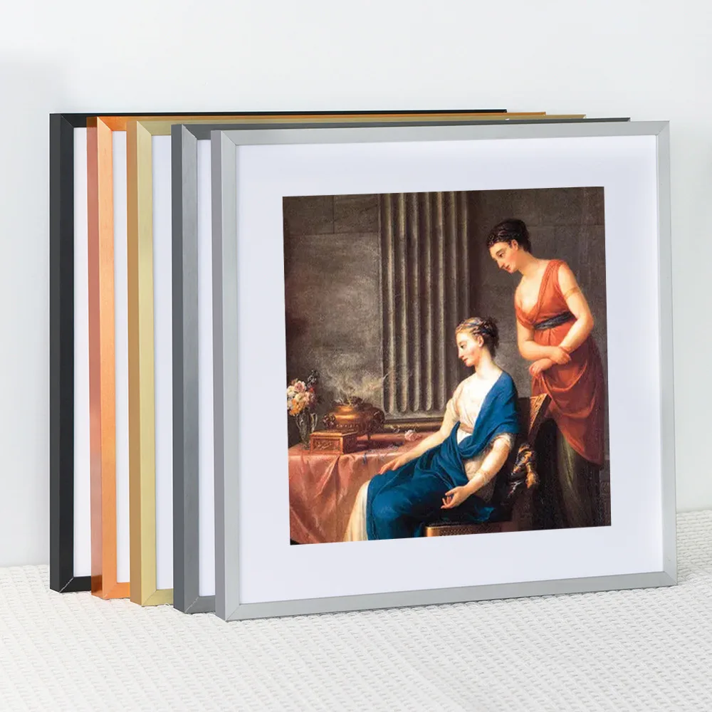 Square Aluminum Photo Frame fo - Bamboo Photo Frame avaliação e preço