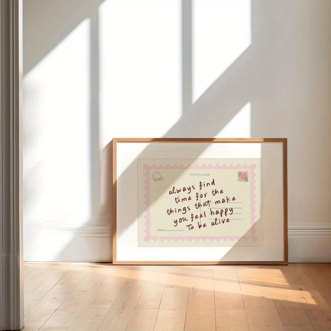 Retro Postcards That Encourage - Home Decor Solution avaliação e preço