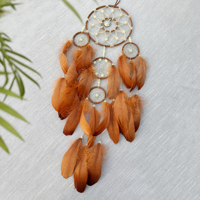 Boho Dream Catcher Hand-woven  - Boho Wind Chimes avaliação e preço