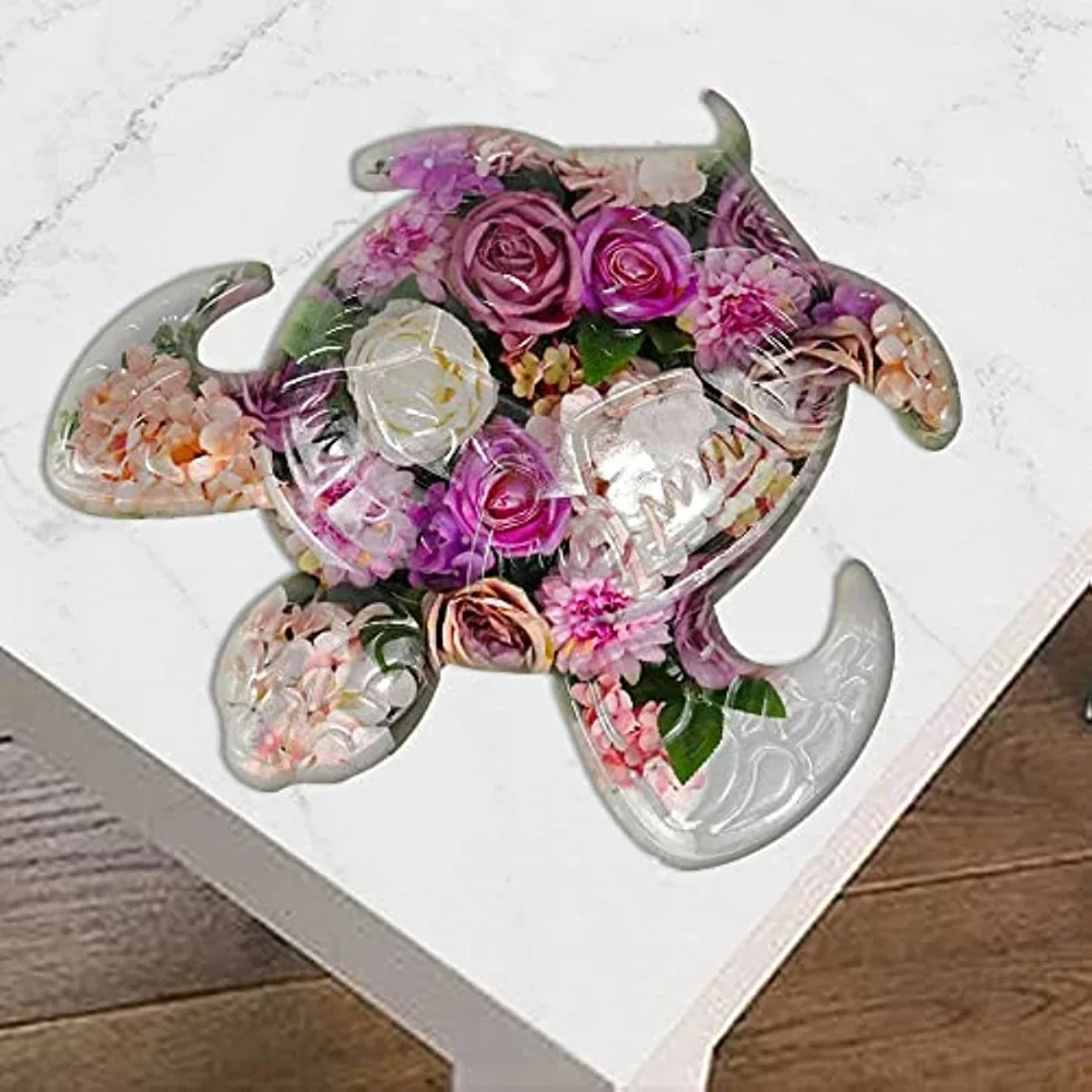 Sea Turtle Epoxy Resin Silicon - Home Decor Wall Molding avaliação e preço