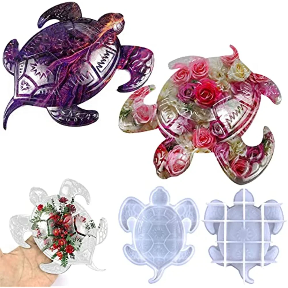 Sea Turtle Epoxy Resin Silicon - Home Decor Wall Molding avaliação e preço