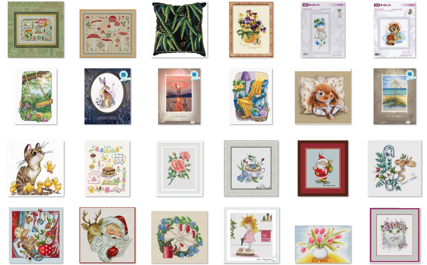 Cross Stitch DIY Kit 14CT Hand - Home Decor On Wheels avaliação e preço