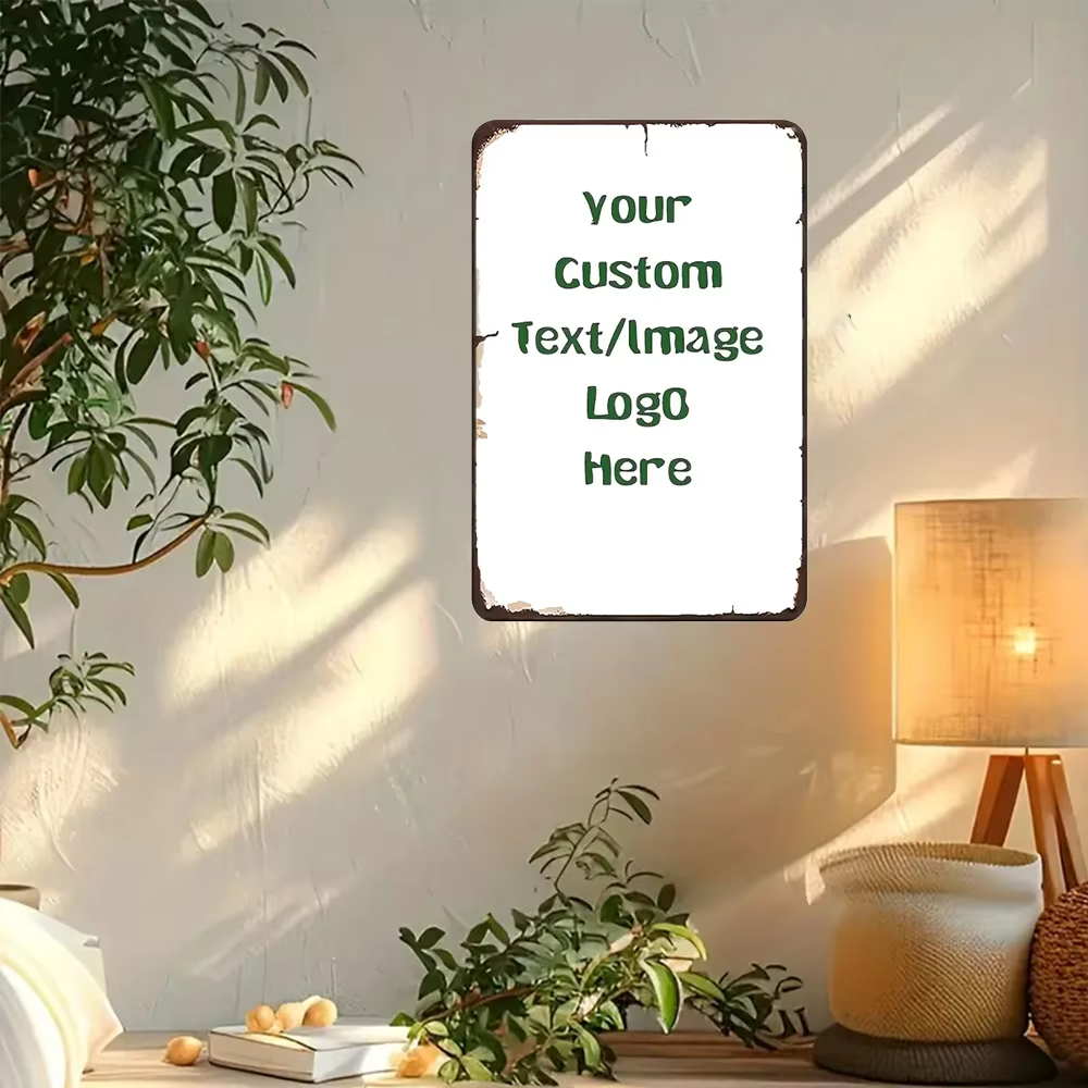 20x30cmVintage Custom Metal Si - Home Decor Sticker avaliação e preço