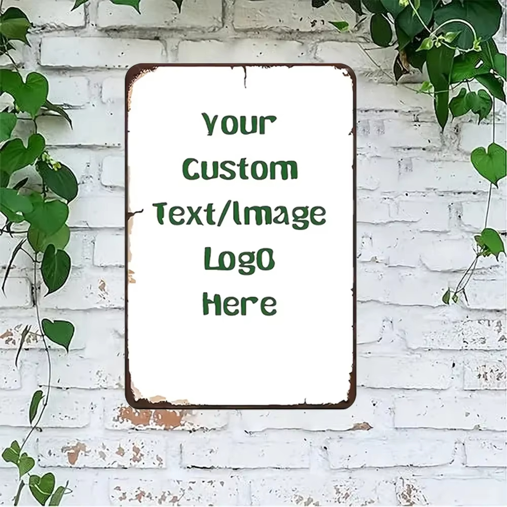 20x30cmVintage Custom Metal Si - Home Decor Sticker avaliação e preço