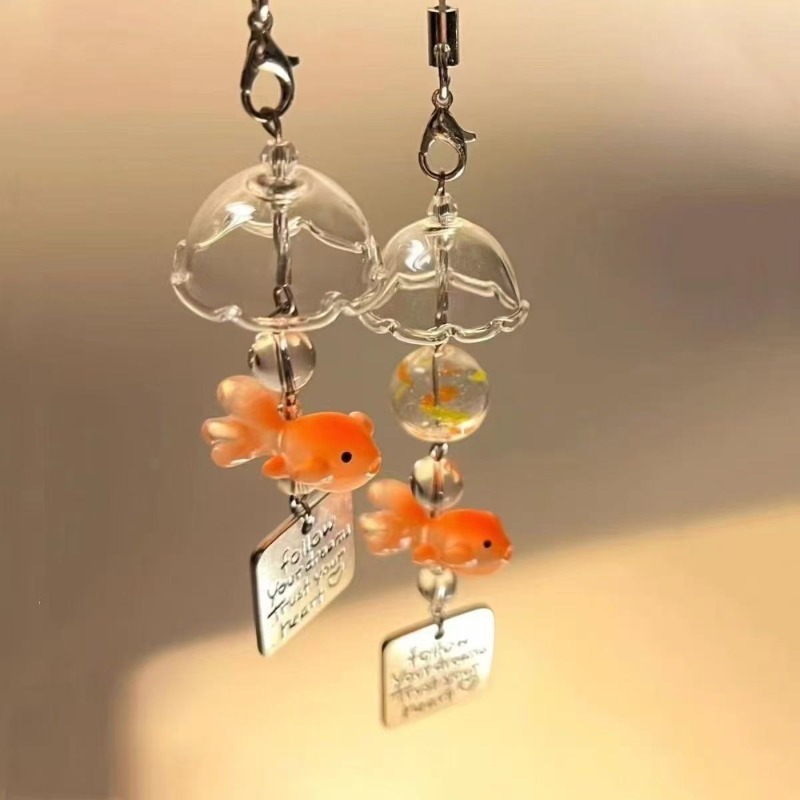 Goldfish Wind Chimes Dream Bea - Boho Wind Chimes avaliação e preço