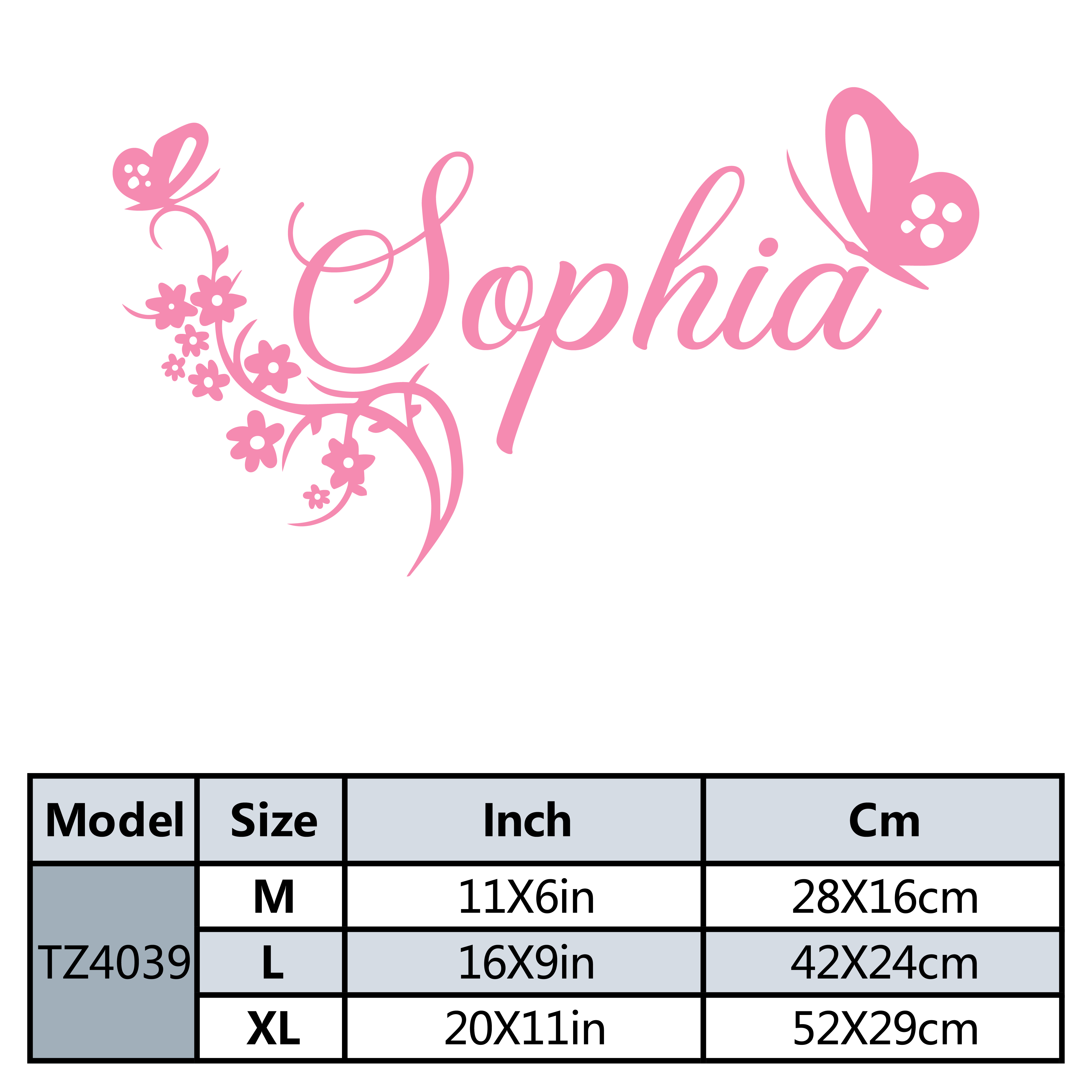 1pc New Design Personalize Cus - Home Decor Sticker avaliação e preço