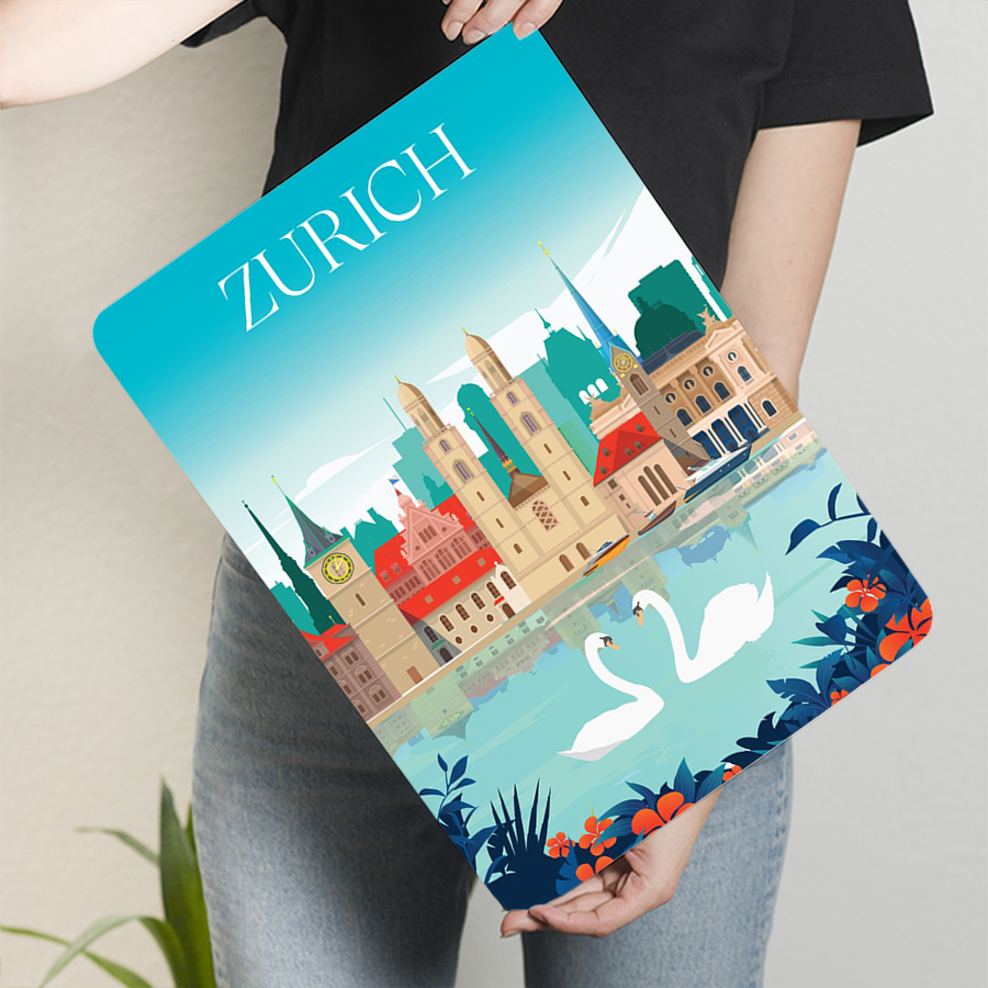 Zurich City Skyline with Lake  - Home Decor Zurich avaliação e preço