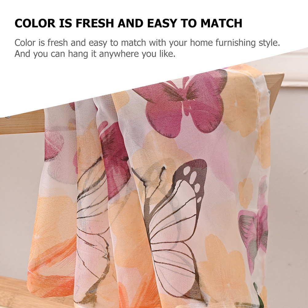 Sheer Curtain Panels Elegant H - Home Decor Curtain avaliação e preço
