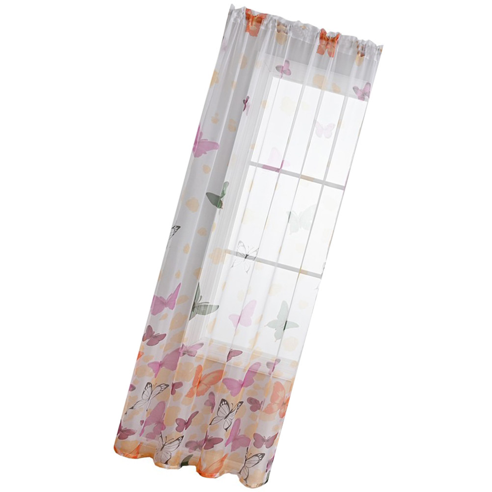 Sheer Curtain Panels Elegant H - Home Decor Curtain avaliação e preço