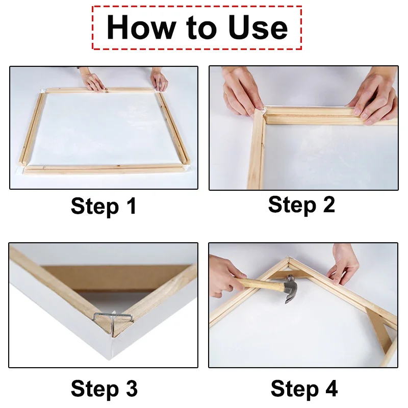 DIY Wood Frame 30x40 40x80 50x - Bamboo Photo Frame avaliação e preço