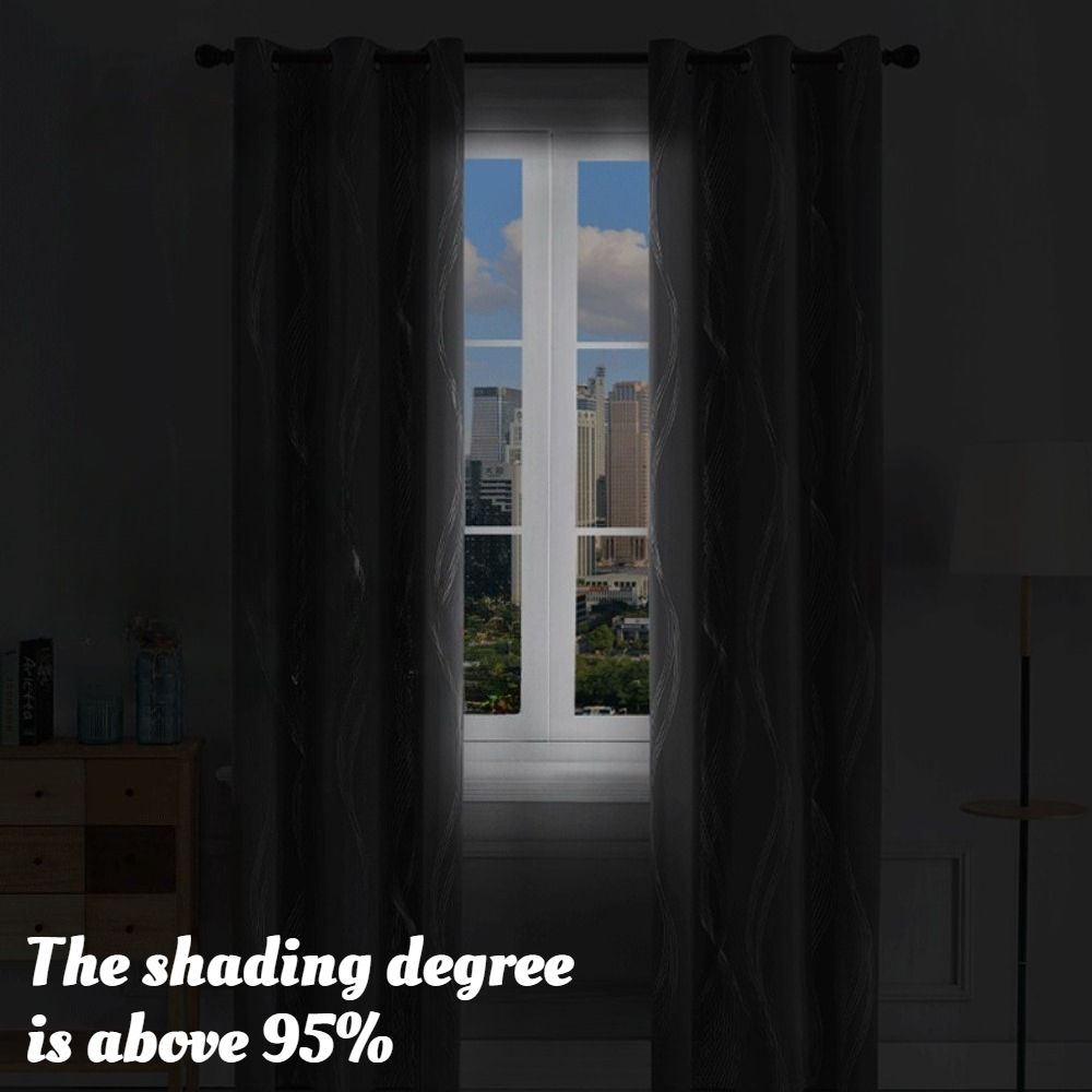 Blackout Curtains Drapes Therm - Home Decor Curtain avaliação e preço