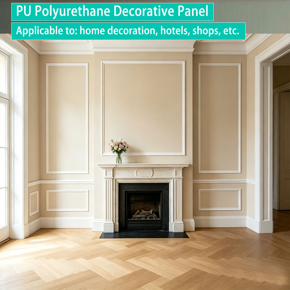 Polyurethane Imitation Plaster - Home Decor Wall Molding avaliação e preço