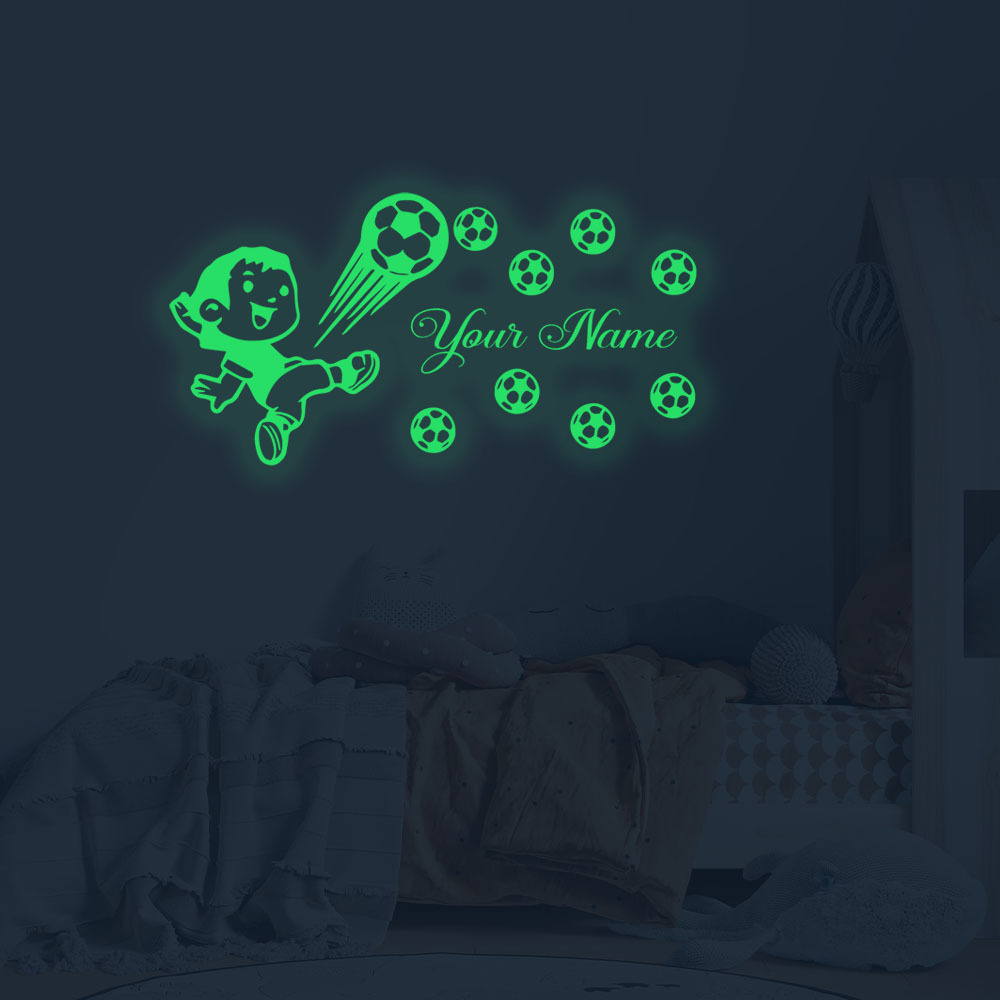 1pc Creative soccer football p - Home Decor Sticker avaliação e preço